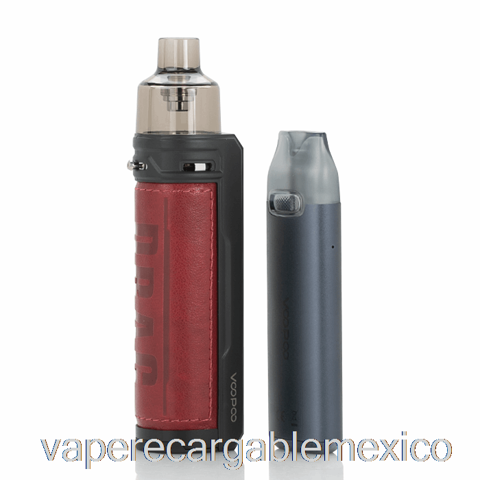 Vape Recargable Voopoo Drag X & Vmate Kit De Vacaciones Marsala